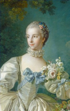  madame Painting - Madame Bergeret part Francois Boucher